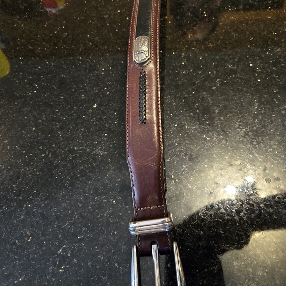 Mens Brighton Onyx belt - Picture 4 of 4